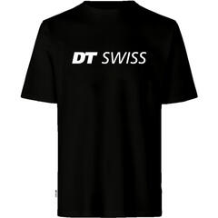 DT Swiss Kurzarm T-Shirt Herren Classic Logo Schwarz
