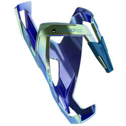 Porte bidon Custom Race Plus Fibre de verre, Diamètre 74mm, Shiny Blue