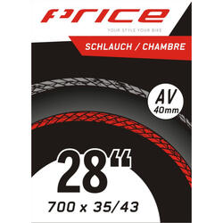Schlauch Tour 700x35-43C, AV40, Ventil 40mm, Box à 10 Stk.