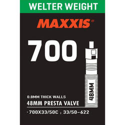 Schlauch Welter Weight Presta 700x33-50C 33/50-622, Ventil 48mm
