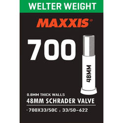 chambre à air Welter Weight Schrader 700x33-50C 33/50-622, valve 48mm