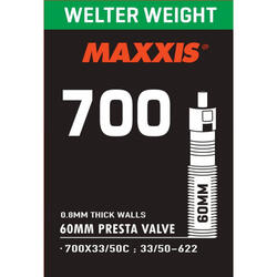 Schlauch Welter Weight Presta 700x33-50C 33/50-622, Ventil 60mm