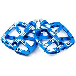 Pedal Plus Flat Aluminium 22 Pins blau
