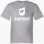 Suplest Kurzarm T-Shirt Herren Logo Grey
