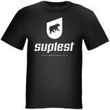 Suplest T-Shirt Manches Courtes Homme Logo Black