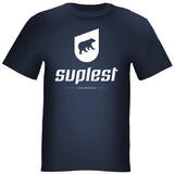 Suplest Kurzarm T-Shirt Herren Logo Blue