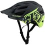 Troy Lee Designs Helm A1 mit Mips Classic Gray Green