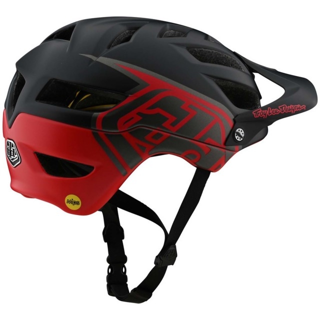 Troy Lee Designs Helm A1 mit Mips Classic Black Red