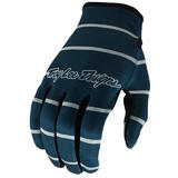 Troy Lee Designs Langfinger Handschuhe Herren Flowline Stripe Blue Grey