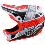 Troy Lee Designs Helm D4 Composite mit Mips Team Sram White Glo Red