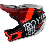 Troy Lee Designs Helm D4 Composite mit Mips Qualifier Silver Red