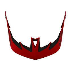 A3 Visor One Size Pump For Peace Red