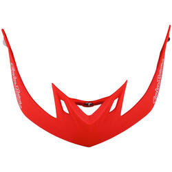 A2 Visor One Size Silhouette Red