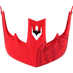 Stage Visor Men One Size Signature Red
