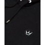 Peaty's Pullover Herren AW23 PubWear Embroidered Hoody Black Crown