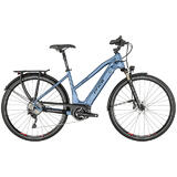 Price City E-Bike Fahrrad e-Xpress Lady Bosch Performance Line 25km/h Silver Blue